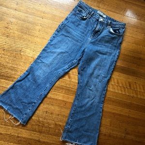 Topshop dree jeans - flare and high waisted